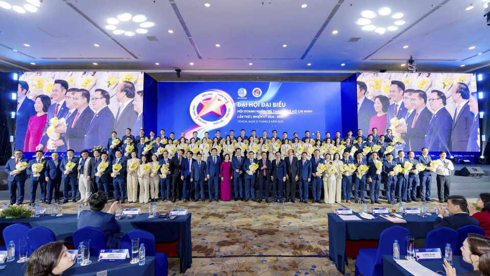 ĐẠI HỘI ĐẠI BIỂU HỘI DOANH NHÂN TRẺ TP.HCM NHIỆM KỲ I (2026 – 2029)
