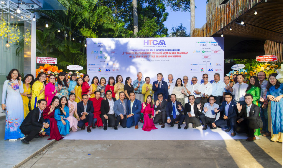 LỄ KỶ NIỆM 4 NĂM THÀNH LẬP HỘI TƯ VẤN VÀ ĐẠI LÝ THUẾ TP.HCM (HTCAA)